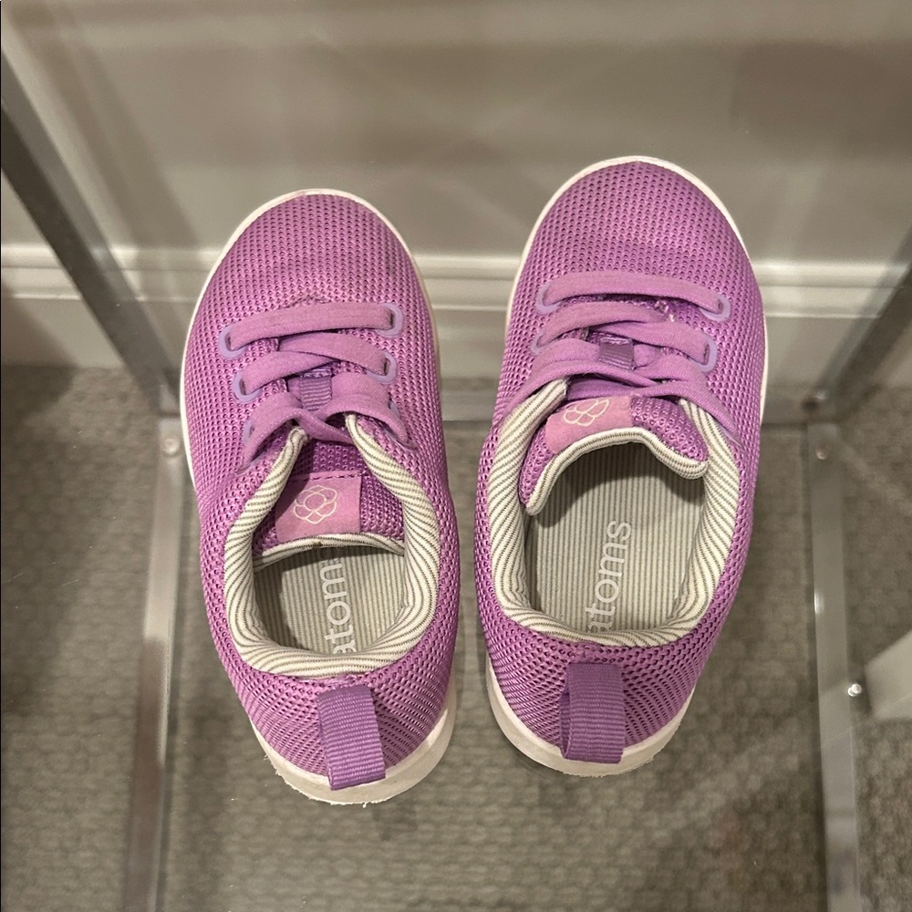 Atoms Toddler Girl Purple Sneakers size 9